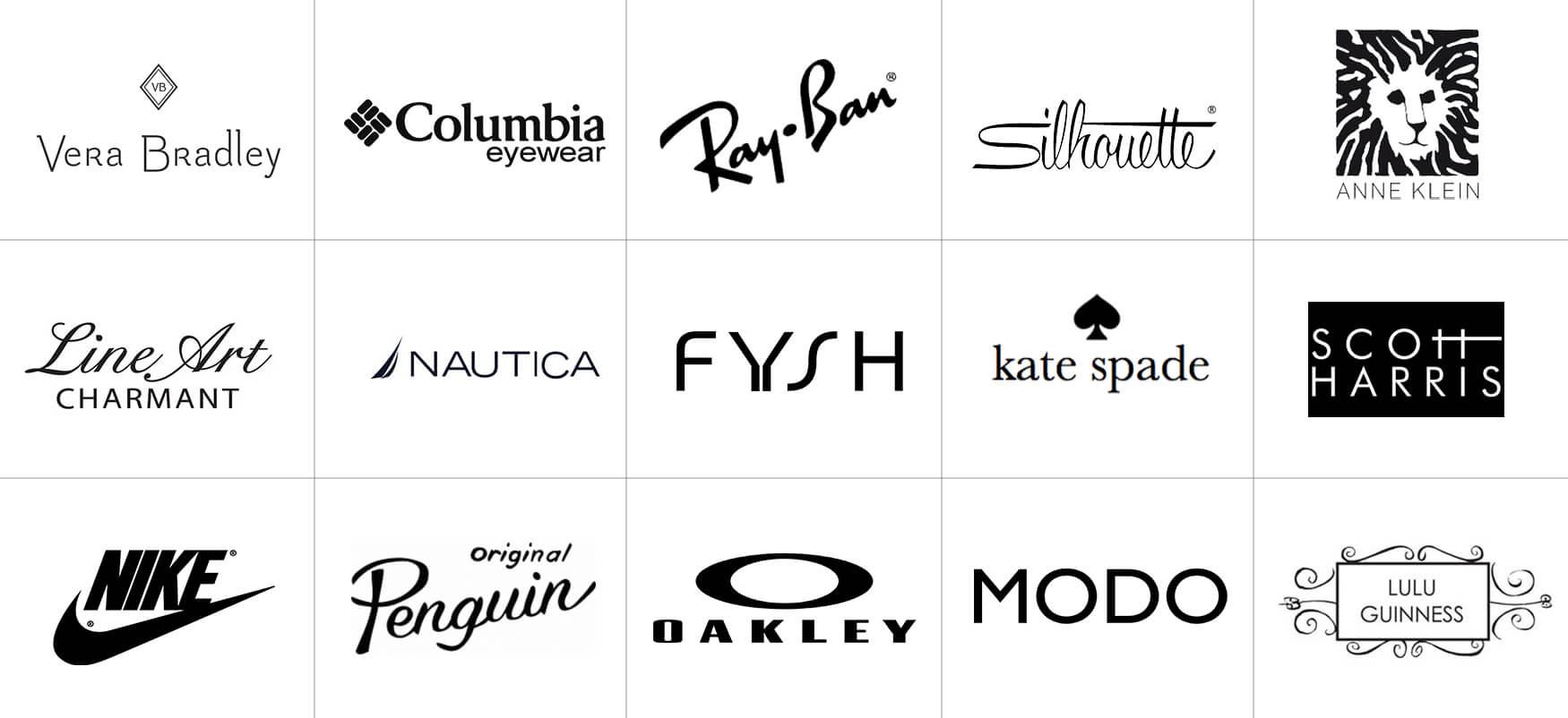 Eyewear Designer Logos